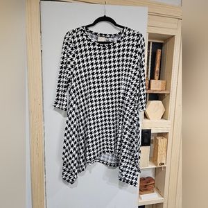 Zadie B high low blose